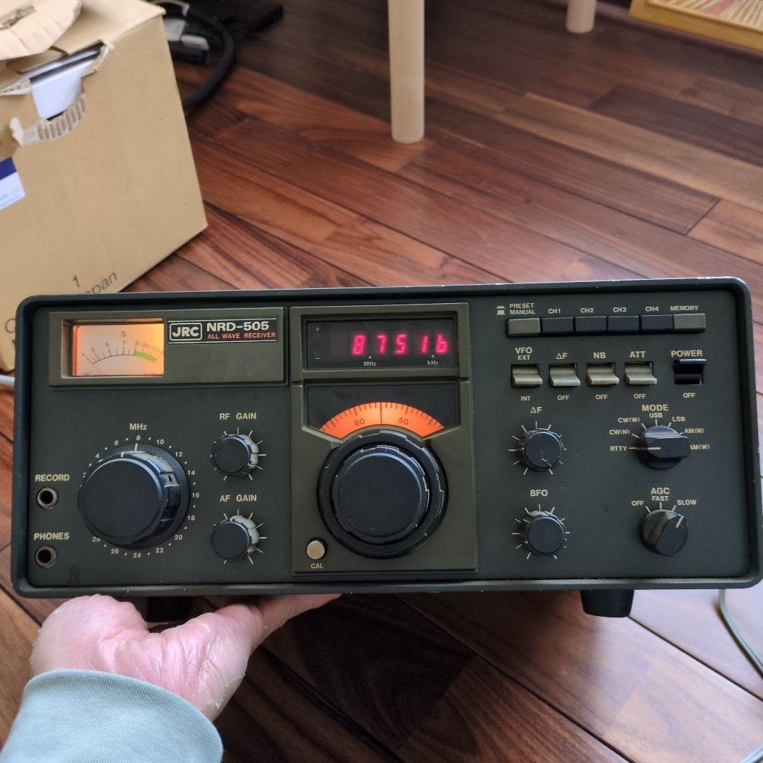 アマチュア無線 JRC NRD-505 受信機 受信機買取事例｜JRC NRD-505 日本無線