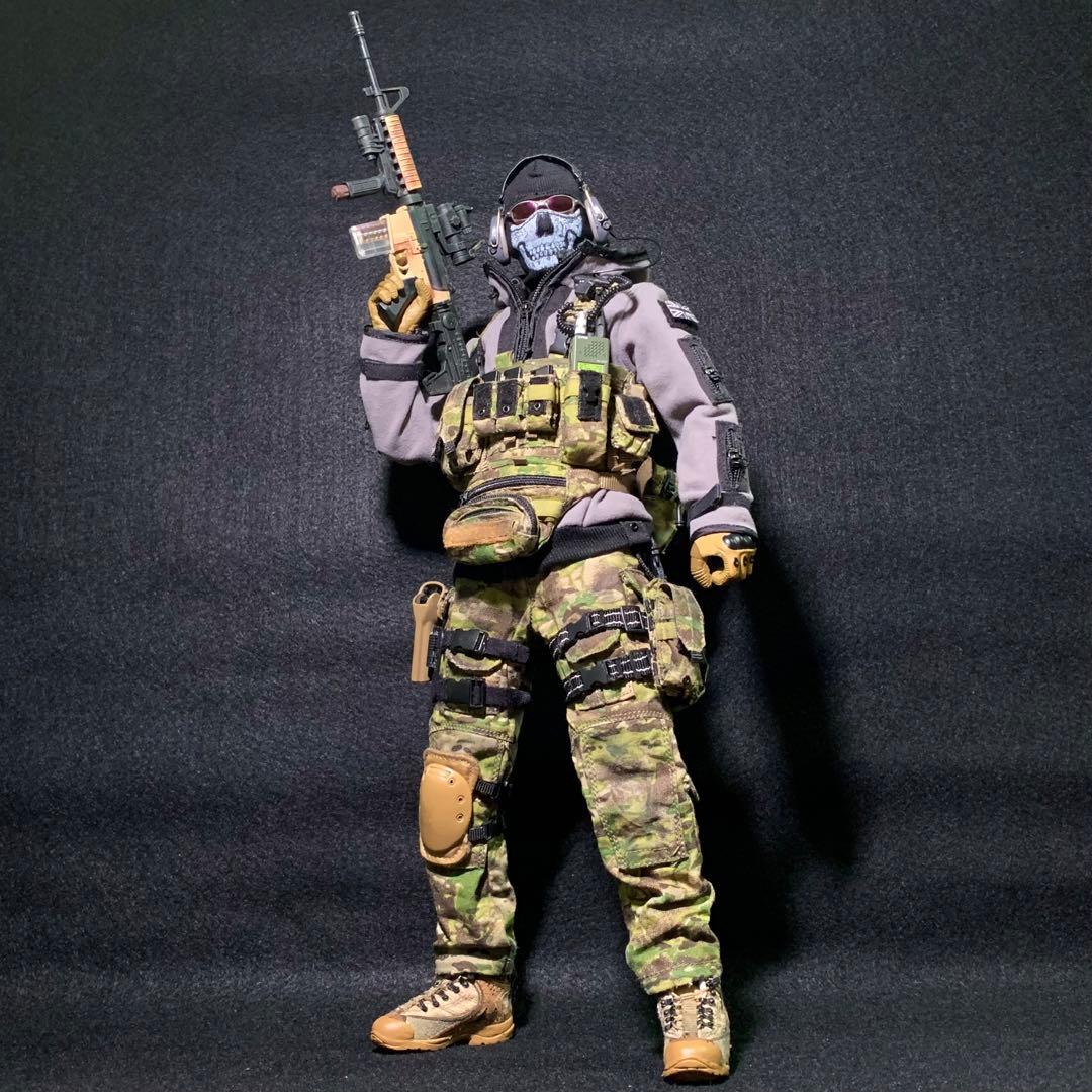 1/6 カスタムフィギュア ミリタリー COD MW2 ゴースト GHOST - メルカリ