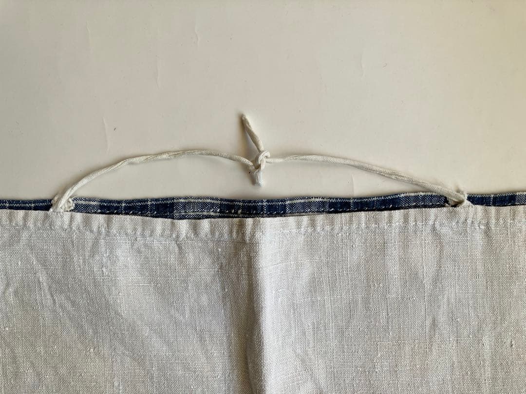 19世紀 フランス アルザス ケルシュ リネン インディゴ クロス - メルカリ