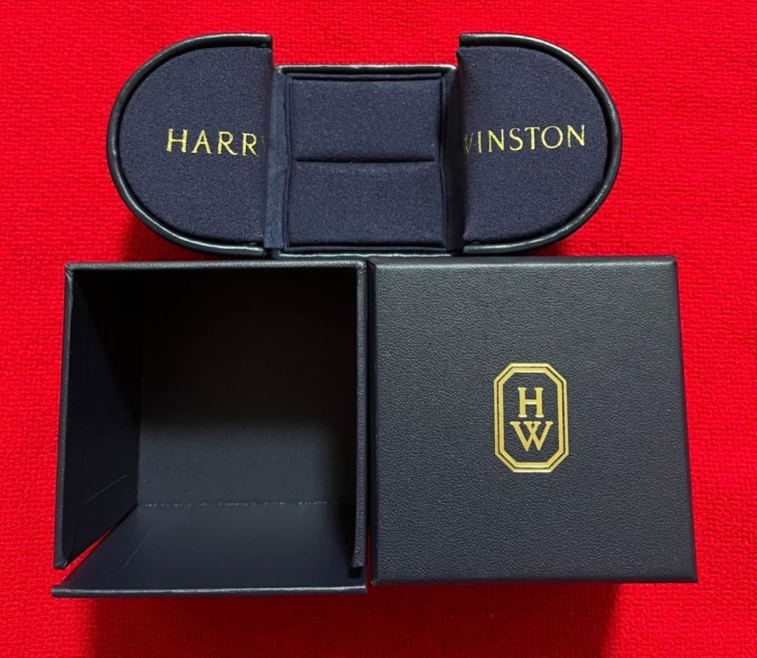 新品.正規　HARRYWINSTON ハリーウインストン　婚約指輪　箱のみ HARRY WINSTON - ハリーウィンストン/リングケース/箱のみの通販 by
