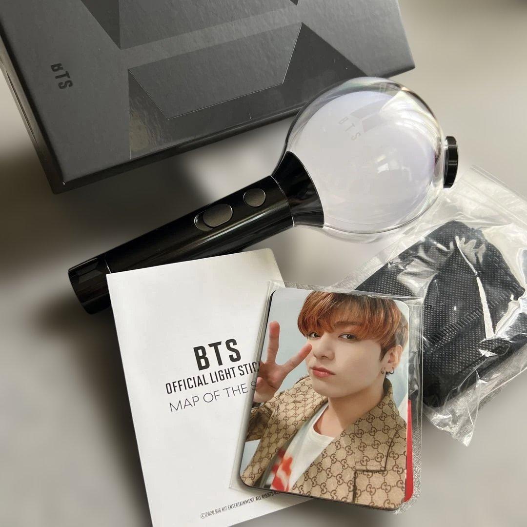 BTS 公式ペンライトVer.4 アミボム トレカ付 新品 - メルカリ