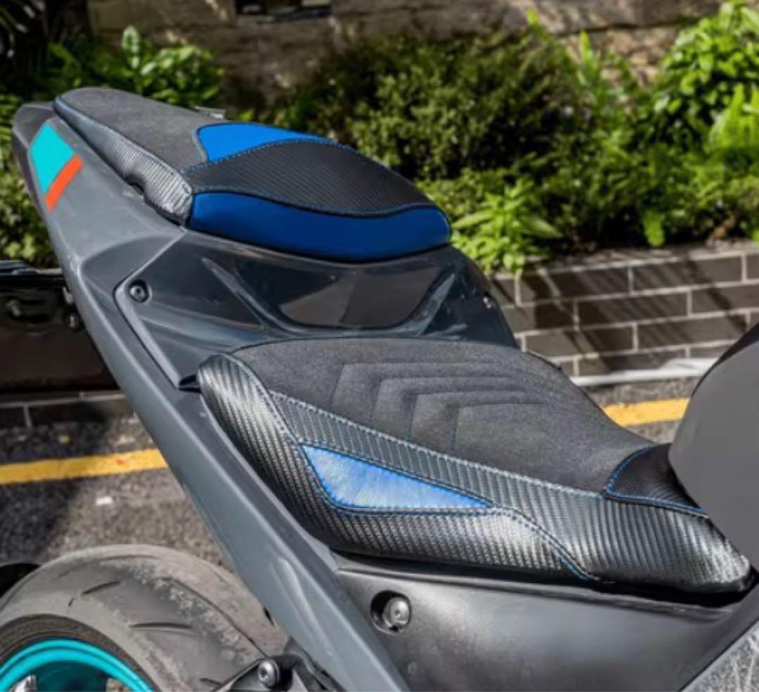 ヤマハ MT-25 03 YZF-R25 R3 カスタム用 フロントシート 灰色 - メルカリ