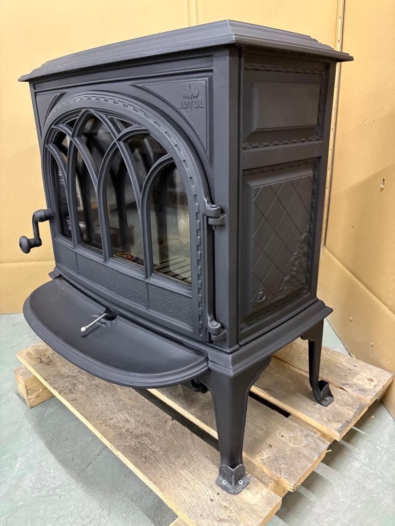 薪ストーブ ヨツール F400 黒 中古品 メンテナンス品 - メルカリ