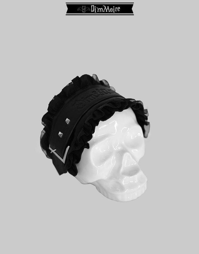 DimMoire【ディムモアール】【復刻】刻印ヘッドドレス/Black DimMoire【ディムモアール】【復刻】刻印ヘッドドレス/Black