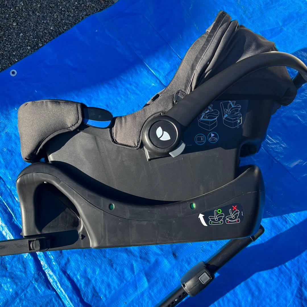 Joie チャイルドシート D1404AABLK500 ベビーシート ベース付き - メルカリ