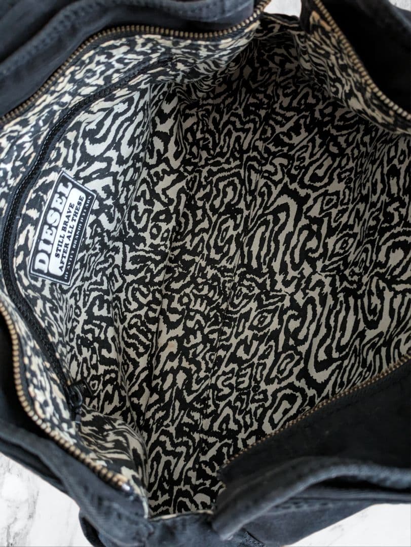 DIESEL ディーゼル archive metal logo バッグ y2k - メルカリ