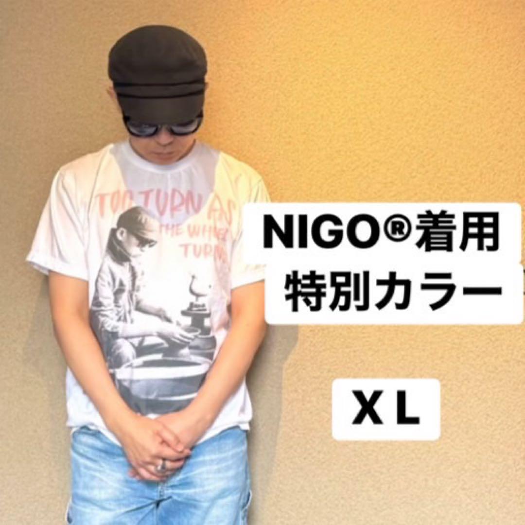 特別展 限定色 NIGO 半泥子 コラボ Tシャツ ホワイト - メルカリ