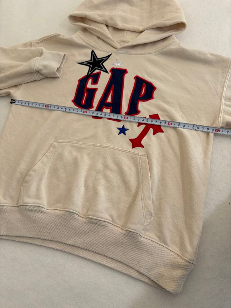 レア☆星GAP十字架ワッペンy2kパーカー 平成ギャルNANAストリート古着