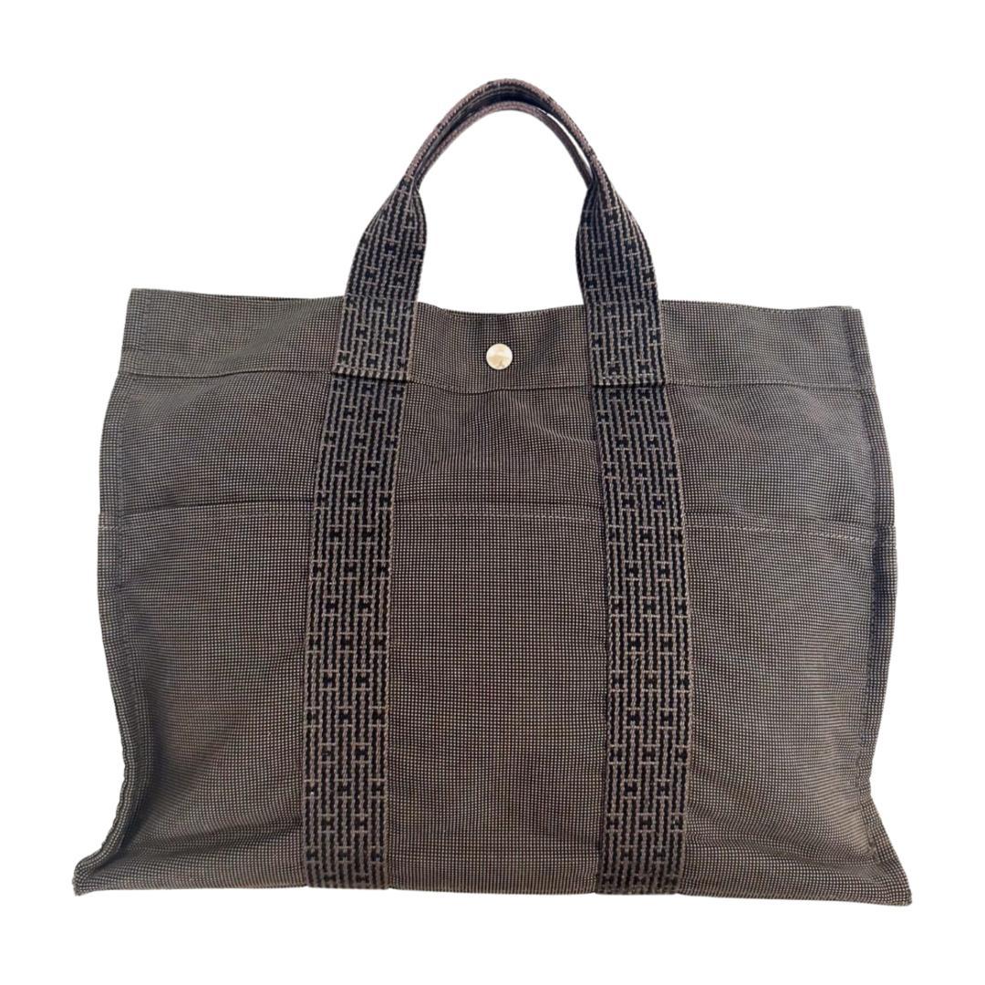 美品✨エルメス エールラインMM トートバッグ カデナ 鍵付き