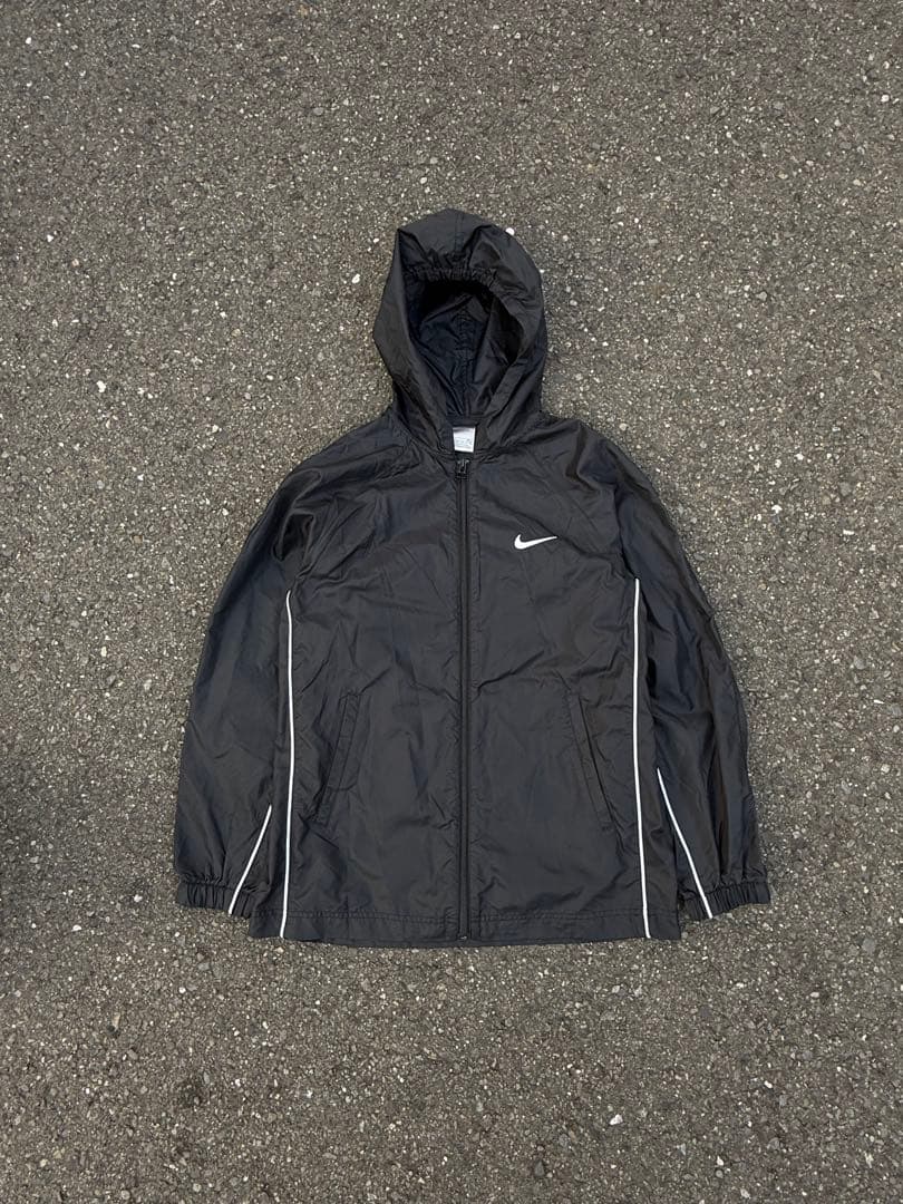 nike 00s nylon zip hoodie jacket y2k テック - メルカリ