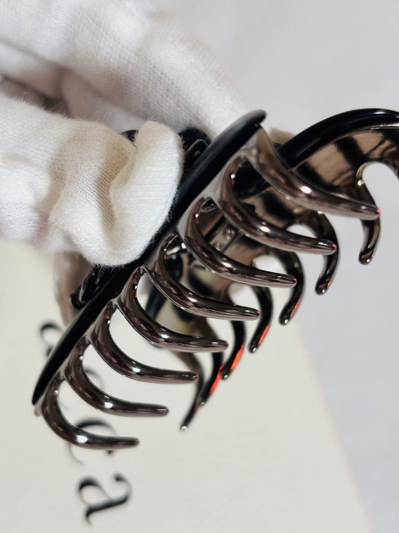 レア/極美品】アッカaccaクリップ ピン チェーン 黒 コラーナ