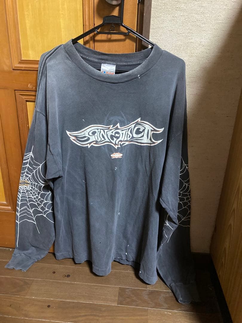 25SS SAINT MICHAEL プリント 長袖 Tシャツ 909P▲ 25SS SAINT MICHAEL プリント 長袖 Tシャツ 909P△ 25SS SAINT MICHAEL