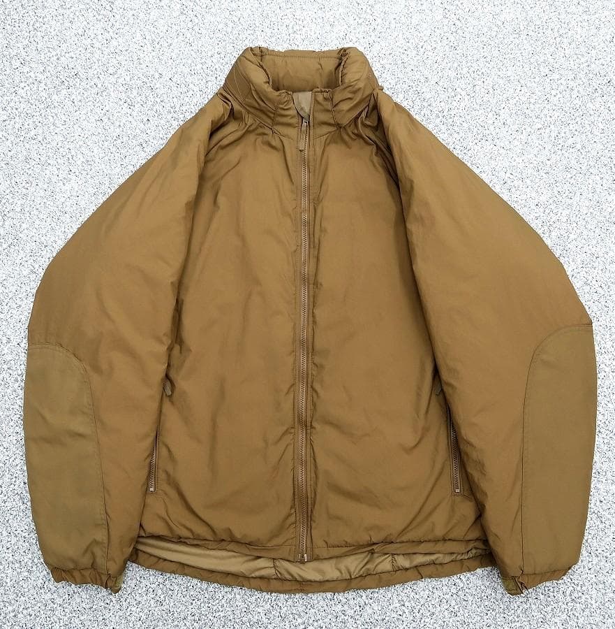 極美品 L-R 米軍実物 ワイルドシングス製 LEVEL7 ジャケット コヨーテ