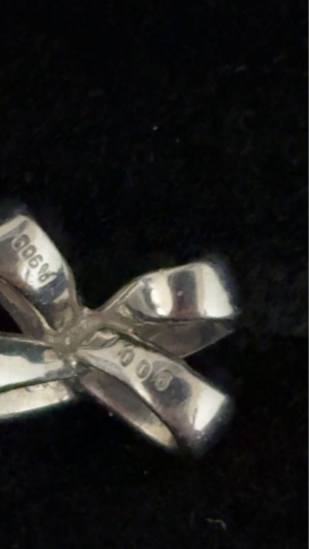 Pt900 ダイヤモンド ネックレス トップのみ 0.06ct