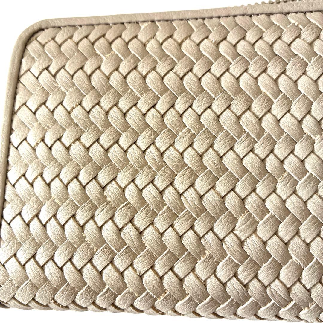 イビサ MUNDO メッシュ長財布 ラウンドファスナーの通販はau PAY