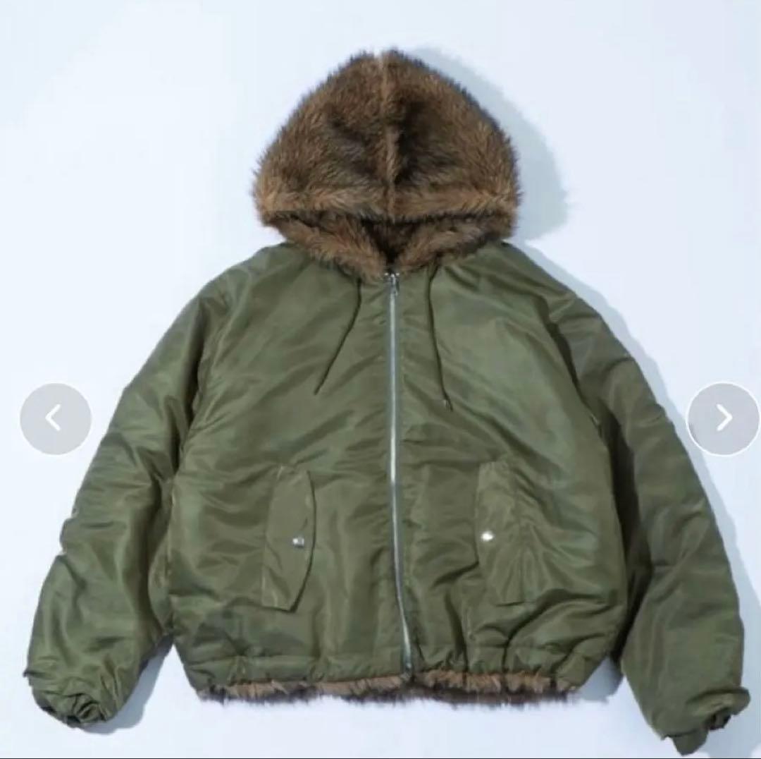 whos who gallery 2wayリバーシブルファーブルゾン N2B