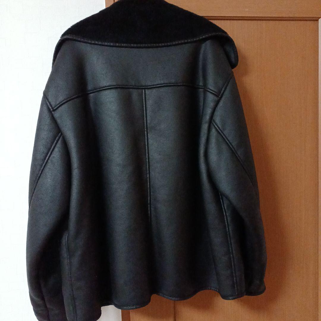 ZARA ダブルフェイスジャケット《sizeXL・黒》