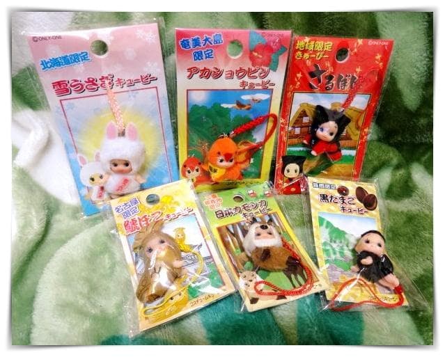 ご当地キューピー コスチュームキューピーストラップ 地域限定QP 6個