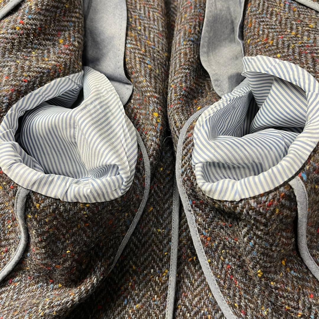 美品】altea テーラードジャケットHirelano生地 ヘリンボーン 46