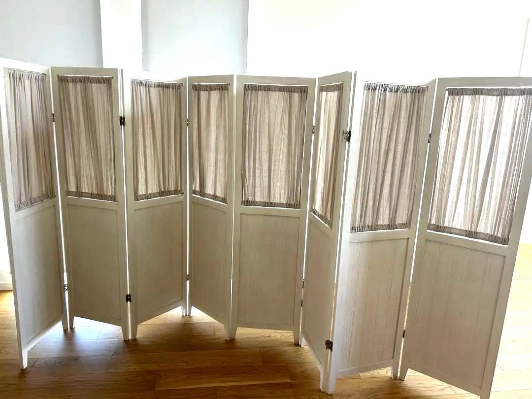 パーテーション4連×2 楽天市場】パーテーション 4連 高さ148cm SSCR-4(DBR) ダークブラウン