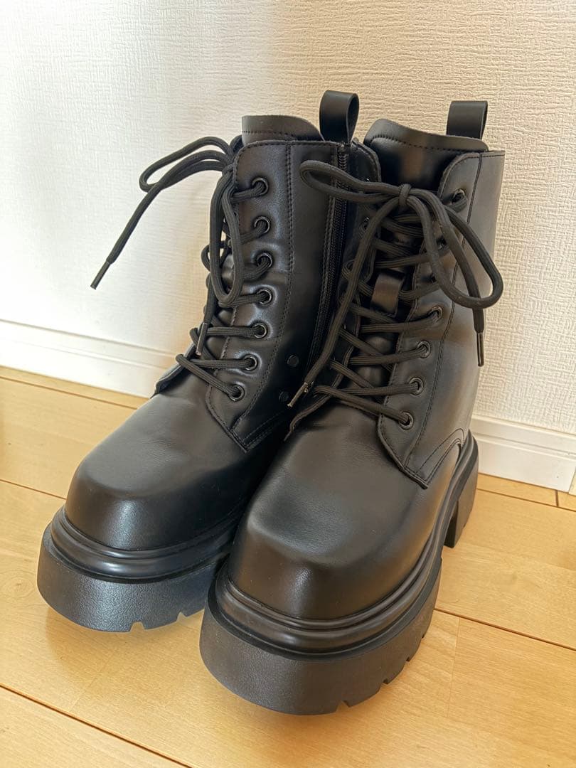 HSK シークレットシューズ　シークレットブーツ　 厚底ブーツ Sサイズ HSK Tokyo新作厚底ブーツ比較とスタイル実現 | TikTok