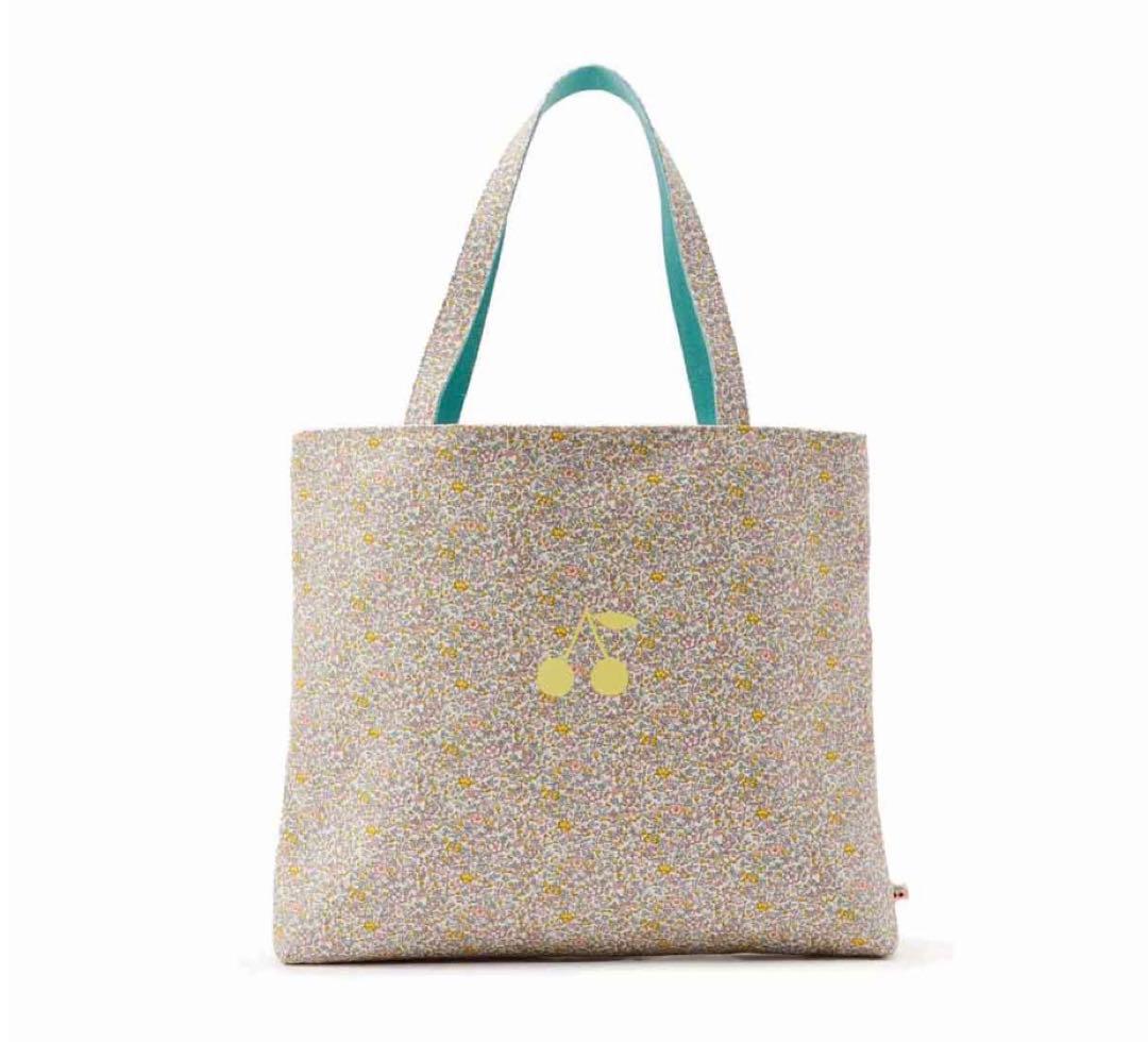 新品タグ付き　ボンポワン　リバーシブルトートバッグ　エクリュ 新品タグ付き ボンポワン リバーシブルトートバッグ エクリュ - メルカリ