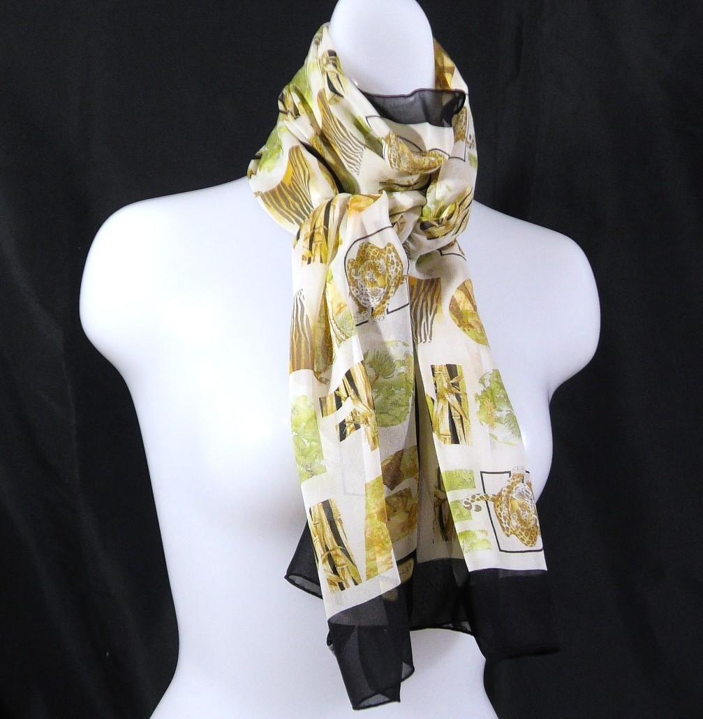 美品 サルヴァトーレ・フェラガモ ストール スカーフ D550 - メルカリ