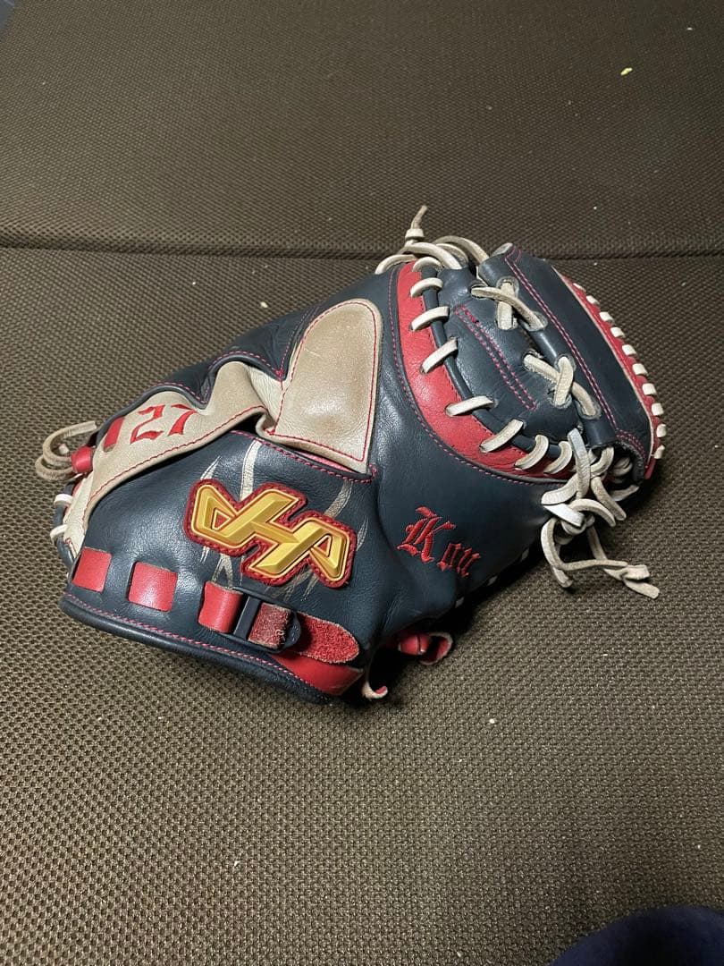 ハタケヤマ　軟式キャッチャーミット　オーダー オーダーシミュレーション] ハタケヤマ キャッチャーミット M19型