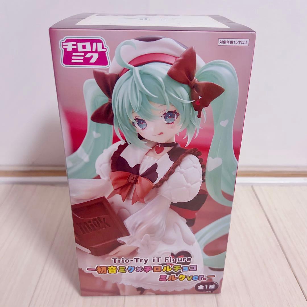 Trio-Try-iT Figure 初音ミク チロルチョコ フィギュア - メルカリ