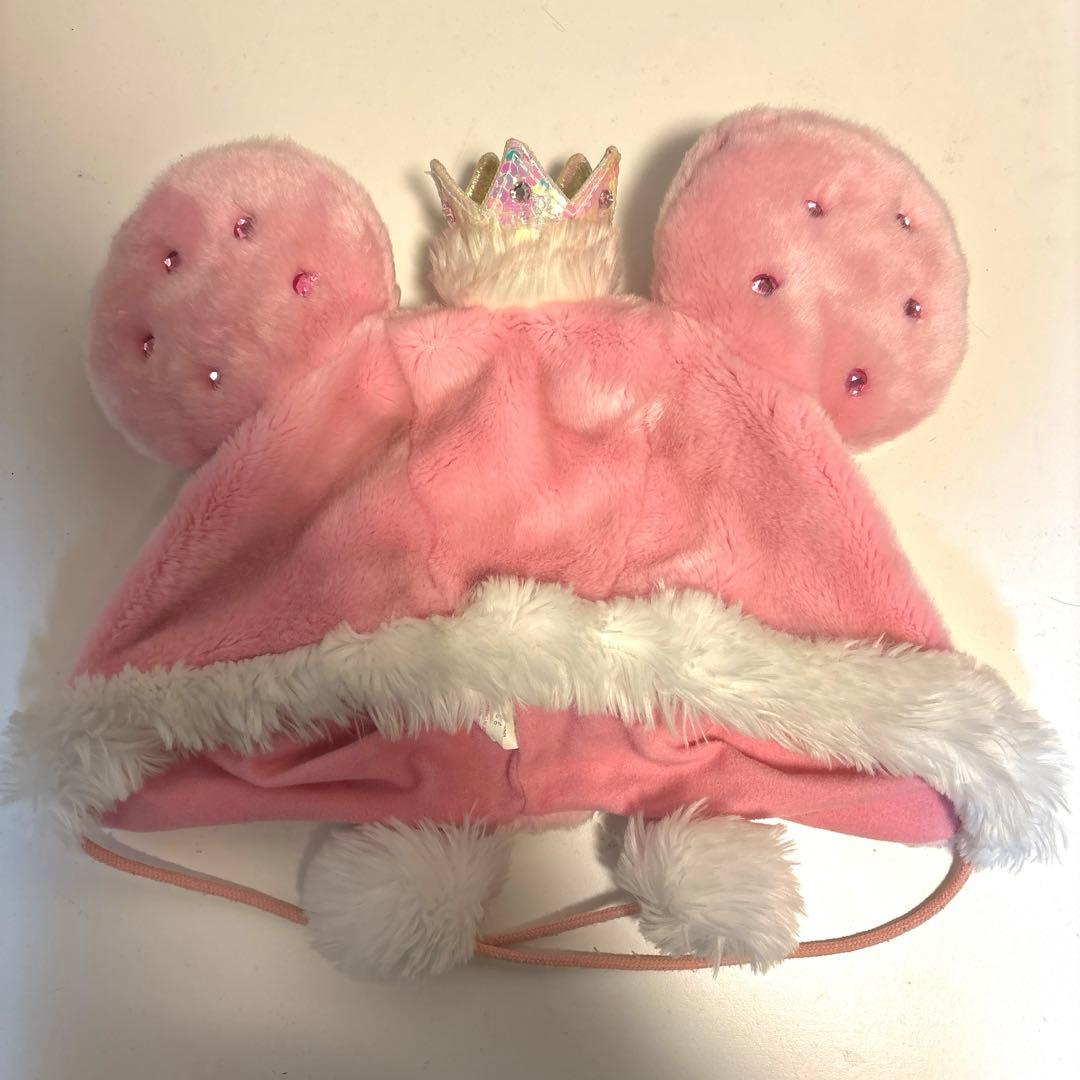 ディズニー ミニー ファンキャップ 王冠 ピンク - メルカリ