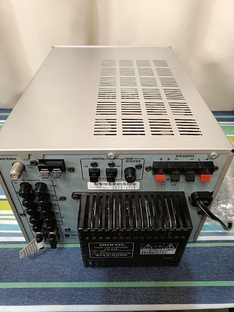 ONKYO FR-X9A CD/MD FM/AM 整備済完動品 リモコン付 美品 - メルカリ
