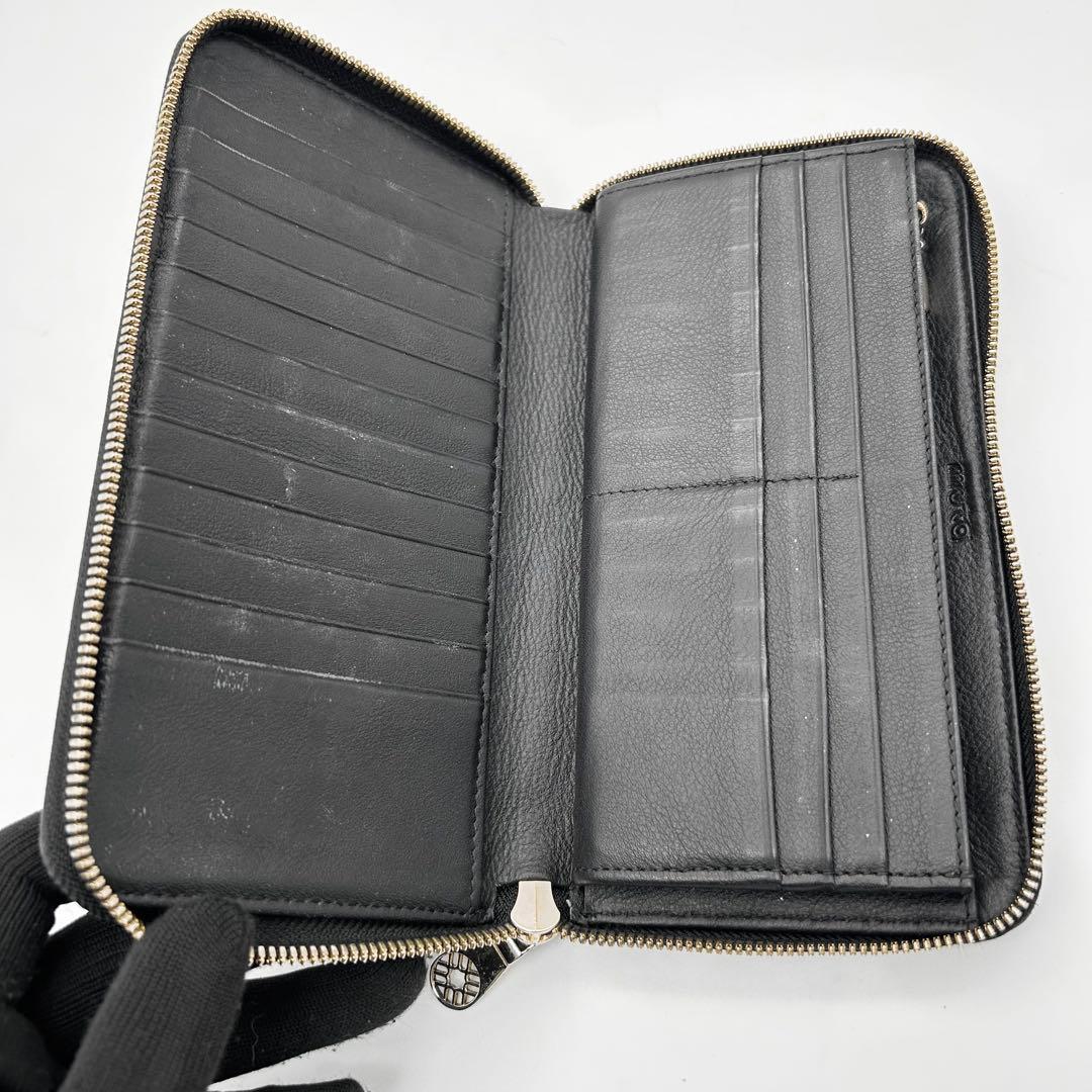 muta 長財布 スティングレイ オーガナイザー ラウンドファスナー エイ