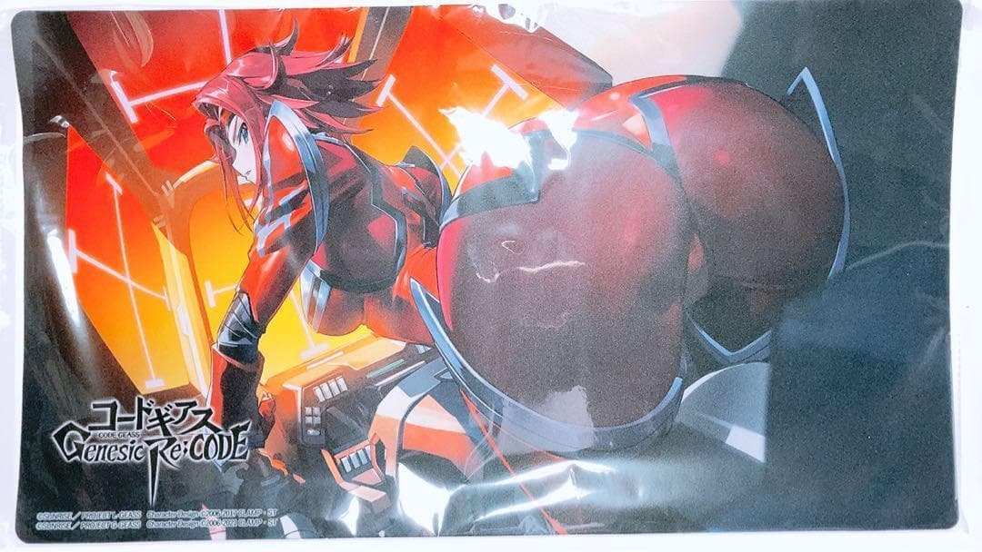 1点のみ　ラバーデスクマットコレクション コードギアス R2 カレン Amazon.co.jp: ラバーデスクマットコレクション コードギアス Genesic