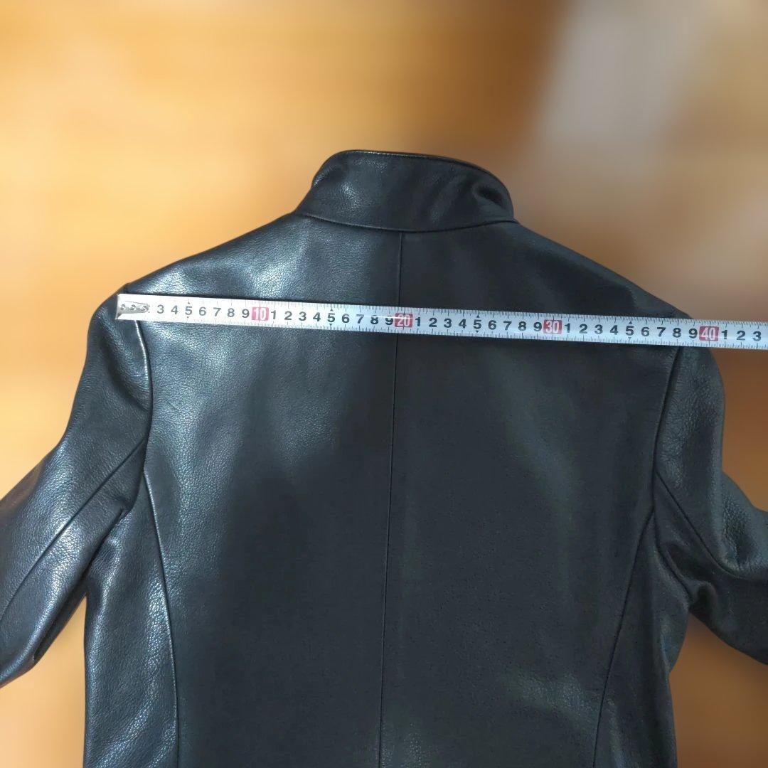 theory 黒 レザー シングルライダースジャケット サイズ2