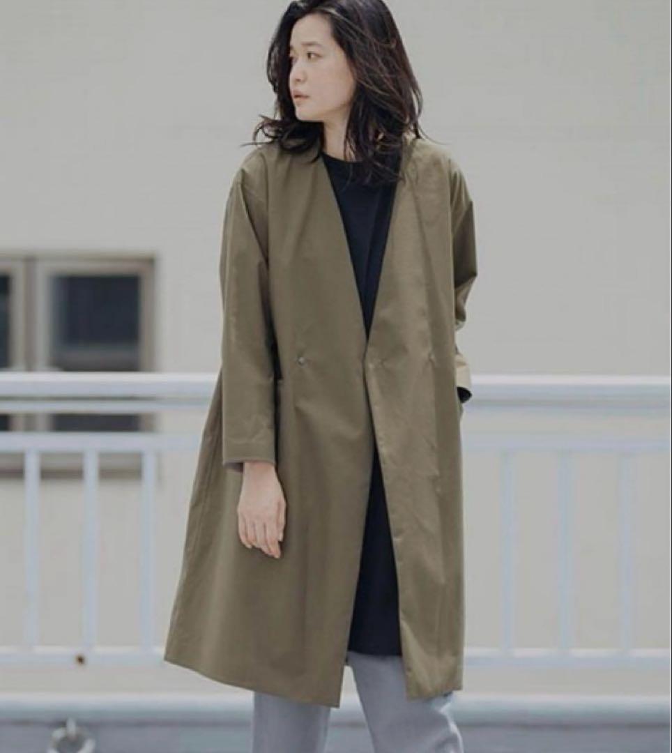 値下げ【美品】plantation×デサント ウールMIXレイヤー コート - メルカリ