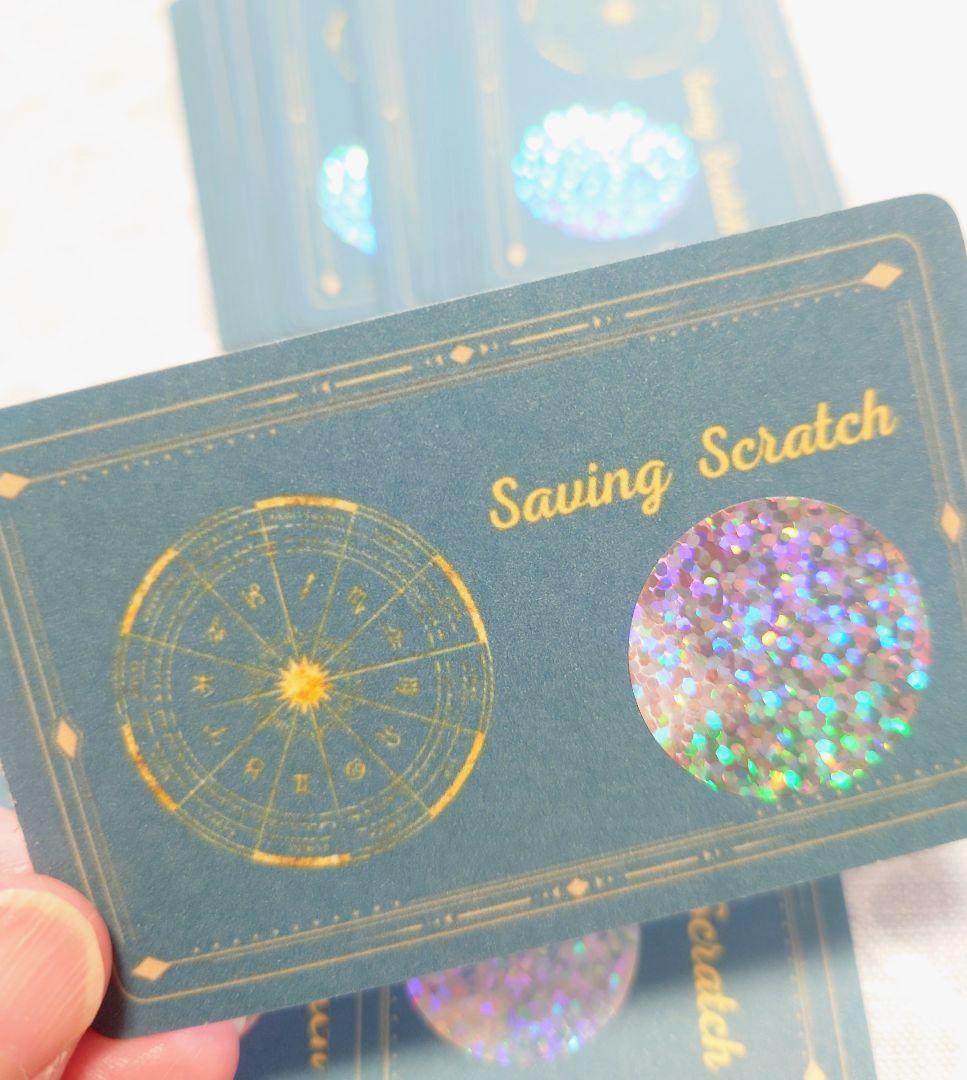 あやまる様専用 Savingスクラッチ3種 A6リフィル2種