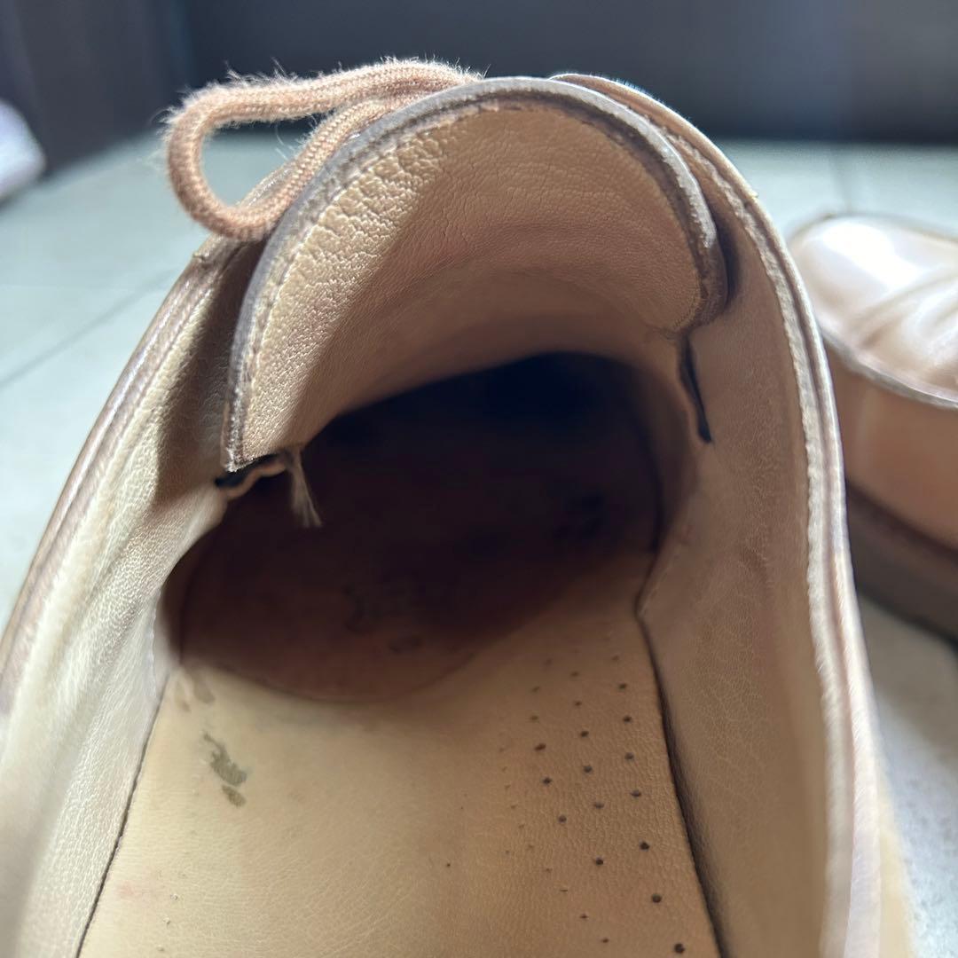 パラブーツ Uチップ ベージュ 8サイズ