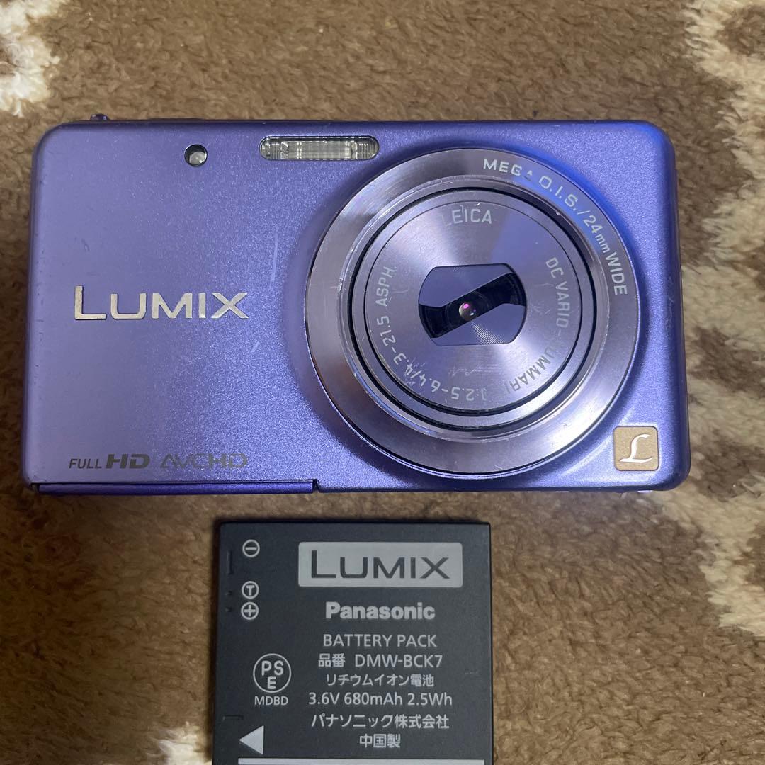 LUMIX Panasonic DMC–FX80 ジャンク - メルカリ
