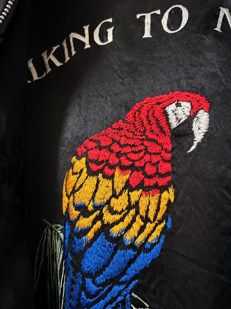 S'YTE ヨウジヤマモト 23SS オウム刺繍リバーシブルスカジャン - メルカリ