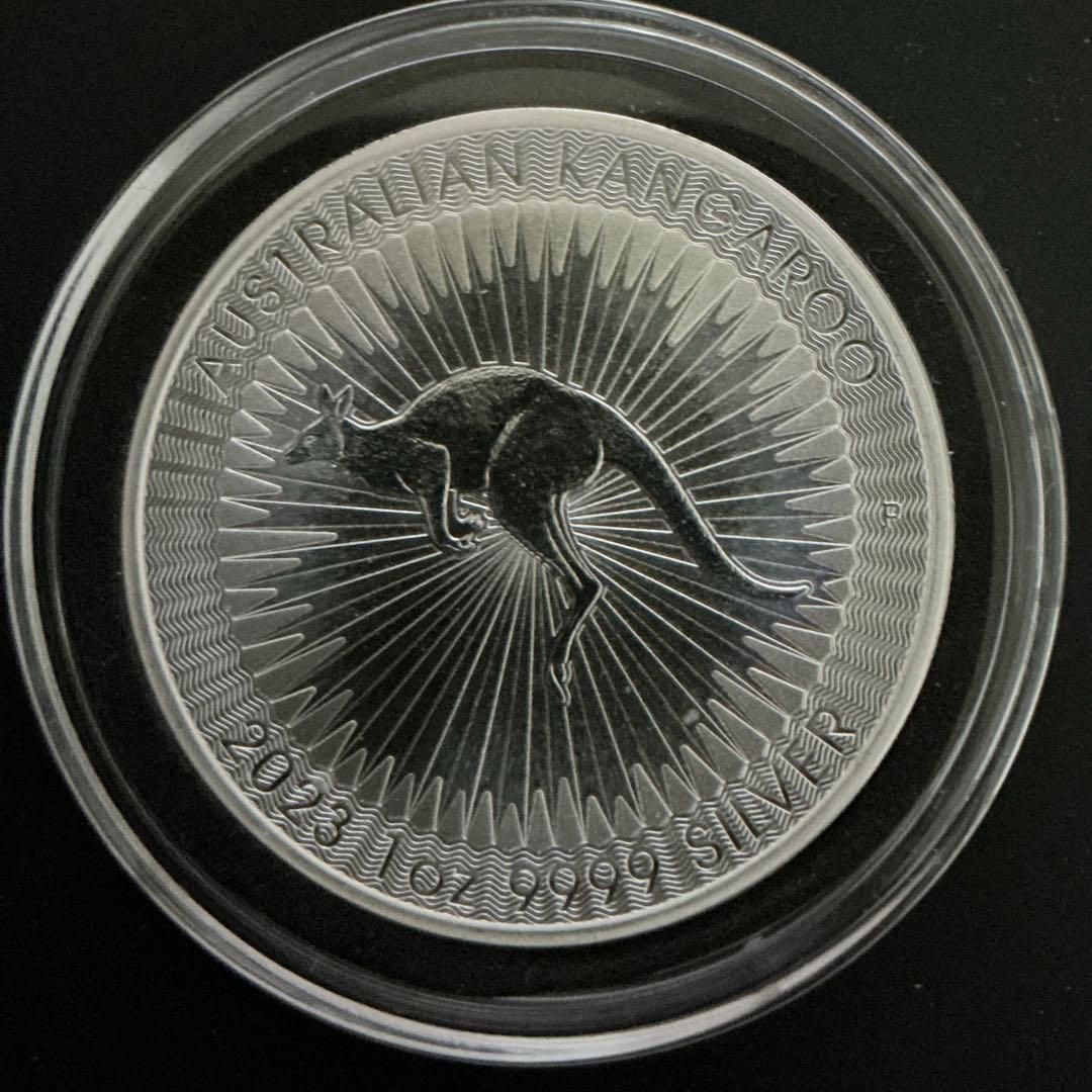 本物保証 2023年 オーストラリア カンガルー銀貨 1オンス 純銀 - メルカリ