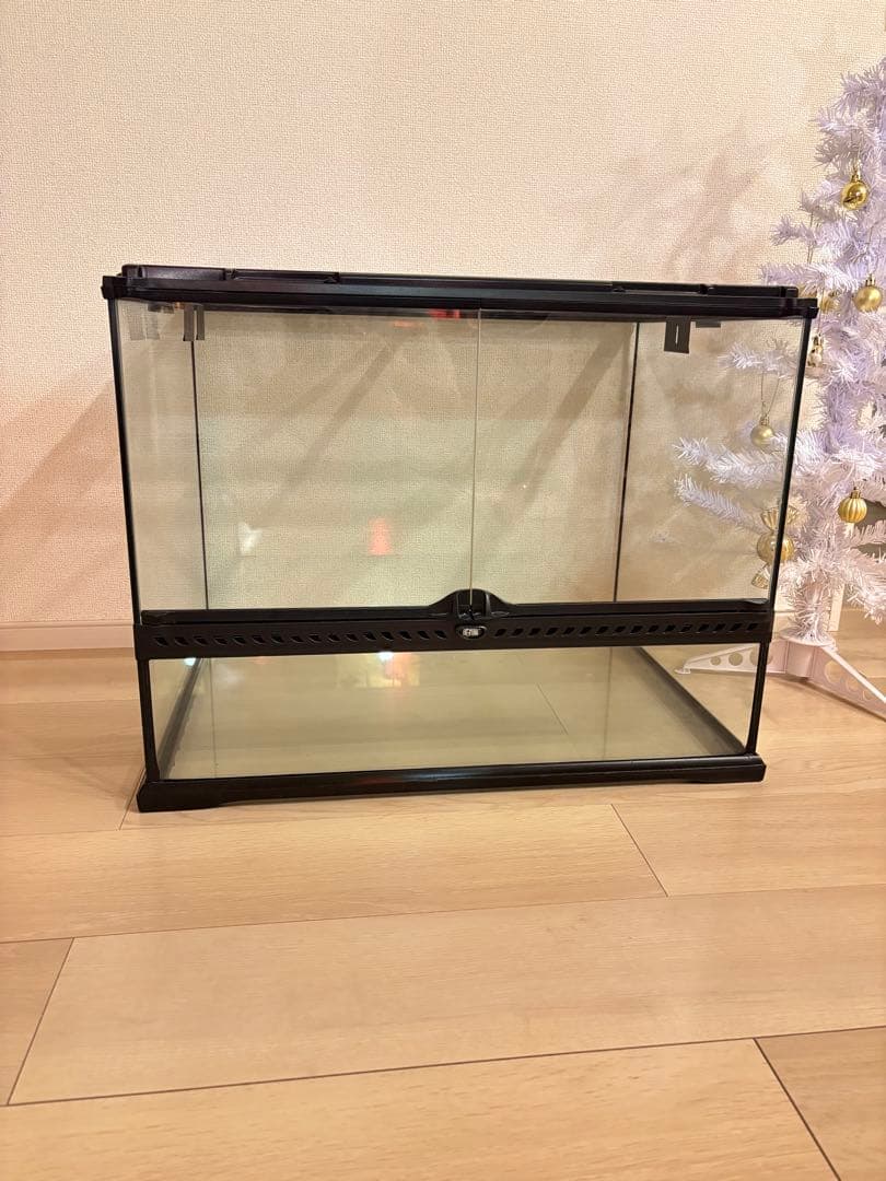 中型透明ガラス飼育ケージ オンライン 通販ペット用品 - 中型透明ガラス飼育ケージ J106361558