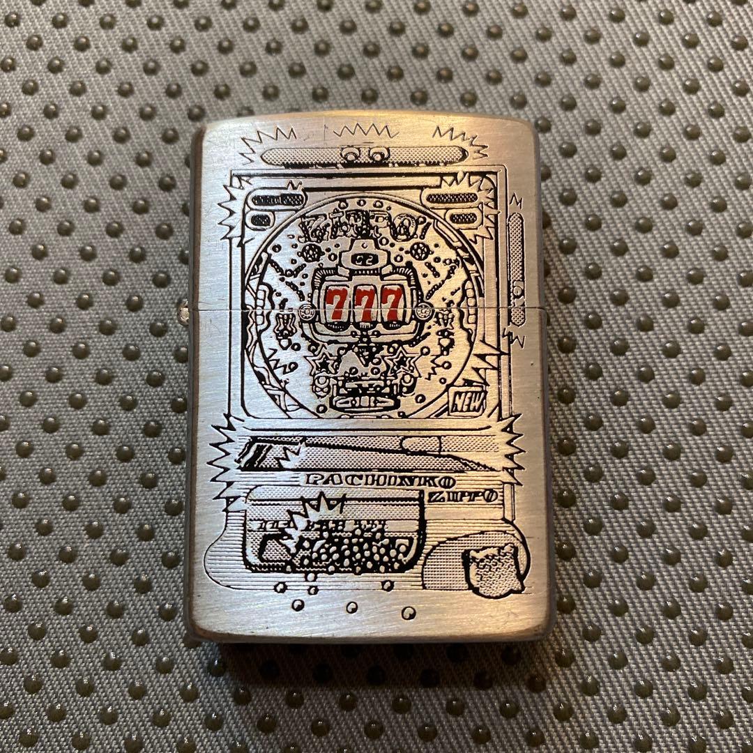 レア Zippo パチンコ 777 ジッポー 昭和レトロ スリーセブン ジャンク