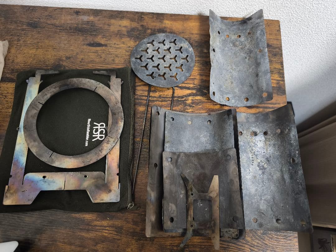 レア　rsr　チムニーストーブ焚き火台 レア rsr チムニーストーブ焚き火台 RSR Chimneystove（チタン製折畳式