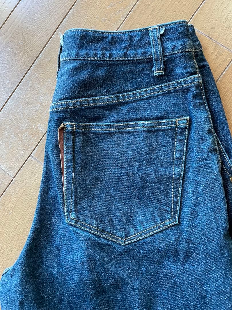 【美品】パラスパレス 13.5oz ストレッチデニム ワイドパンツ