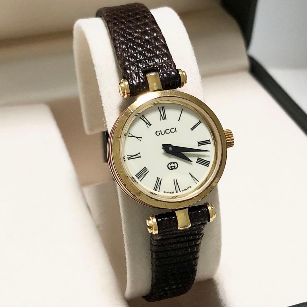 GUCCI グッチ 腕時計 シェリーライン ローマン レディース - メルカリ
