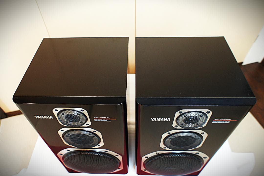 超美品】YAMAHAスピーカー：NS-555AV インシュレーター付整備良品