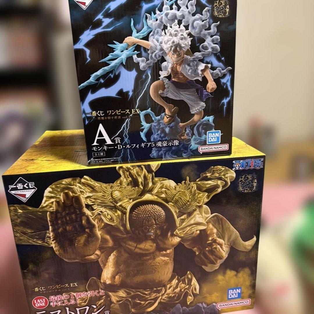 T*郎様 一番くじ ワンピースEX 悪魔を宿す者達Vol.3 Aラストワン 2体 一番くじ ワンピース EX 悪魔を宿す者達 vol.3」本日より順次発売