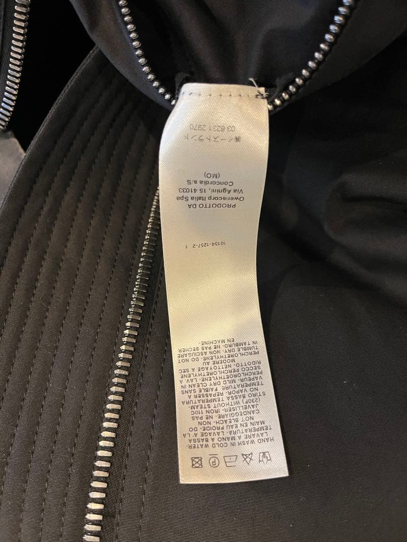 RIck Owens 2018SS MA-1 ボンバージャケット タグ&ハンガー - メルカリ