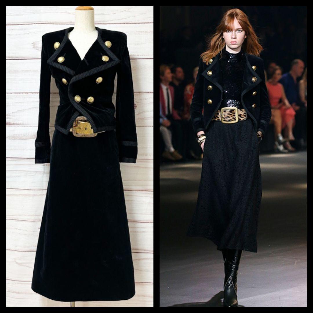 極美品！サンローラン2016AWセットアップ ナポレオンジャケット