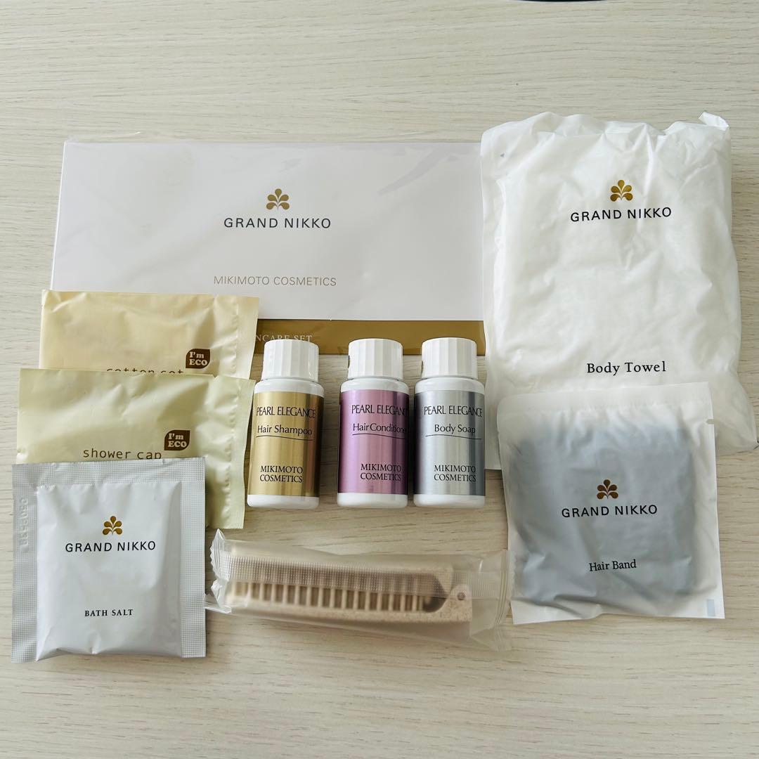 グランドニッコーホテル アメニティセット ミキモトシャンプーセット